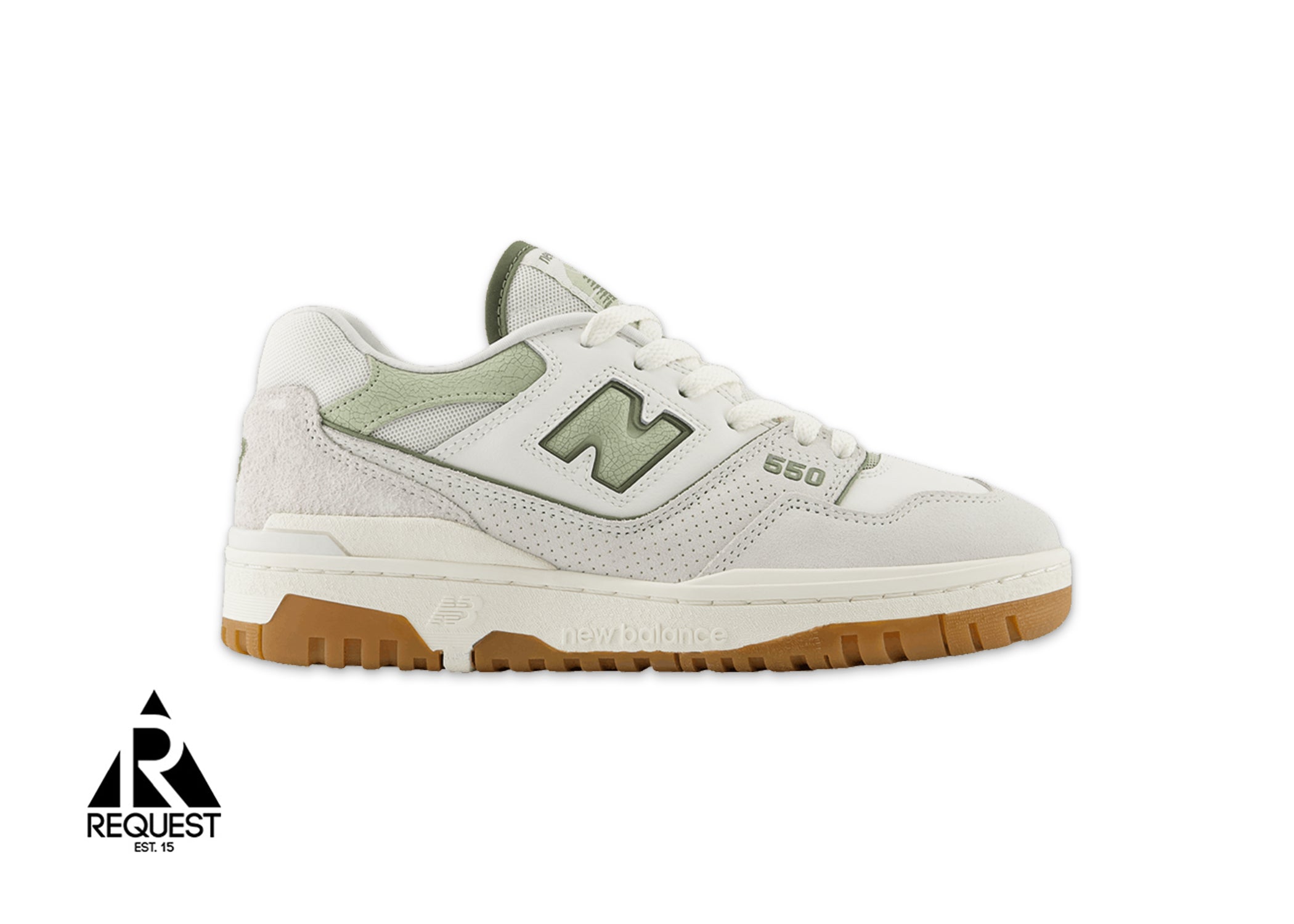 New Balance 550 Tan Olive Women's Sneakers