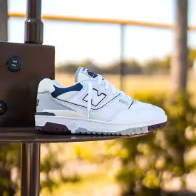 New Balance 550 White Burgundy BB550PWB