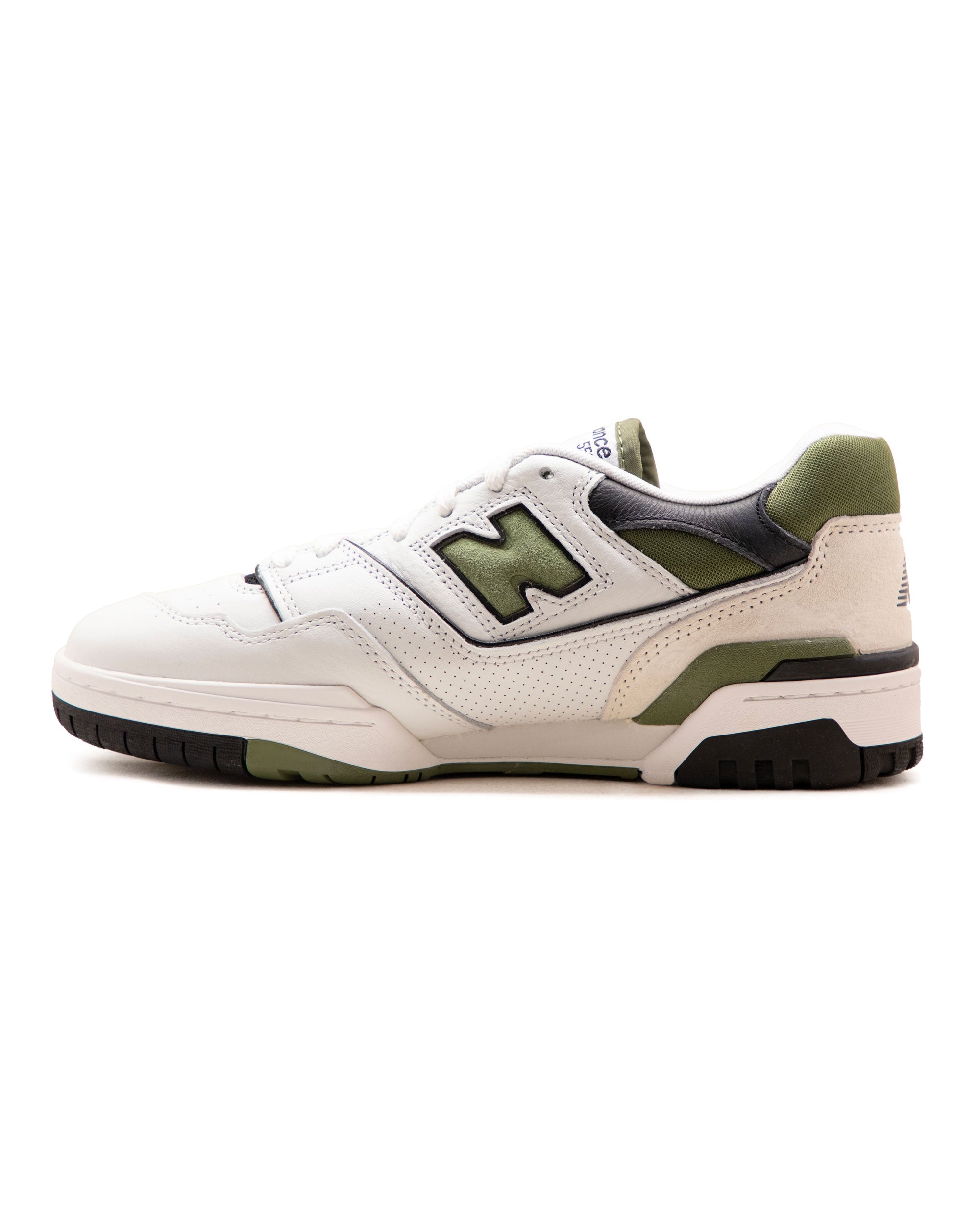 New Balance 550 White Green Military