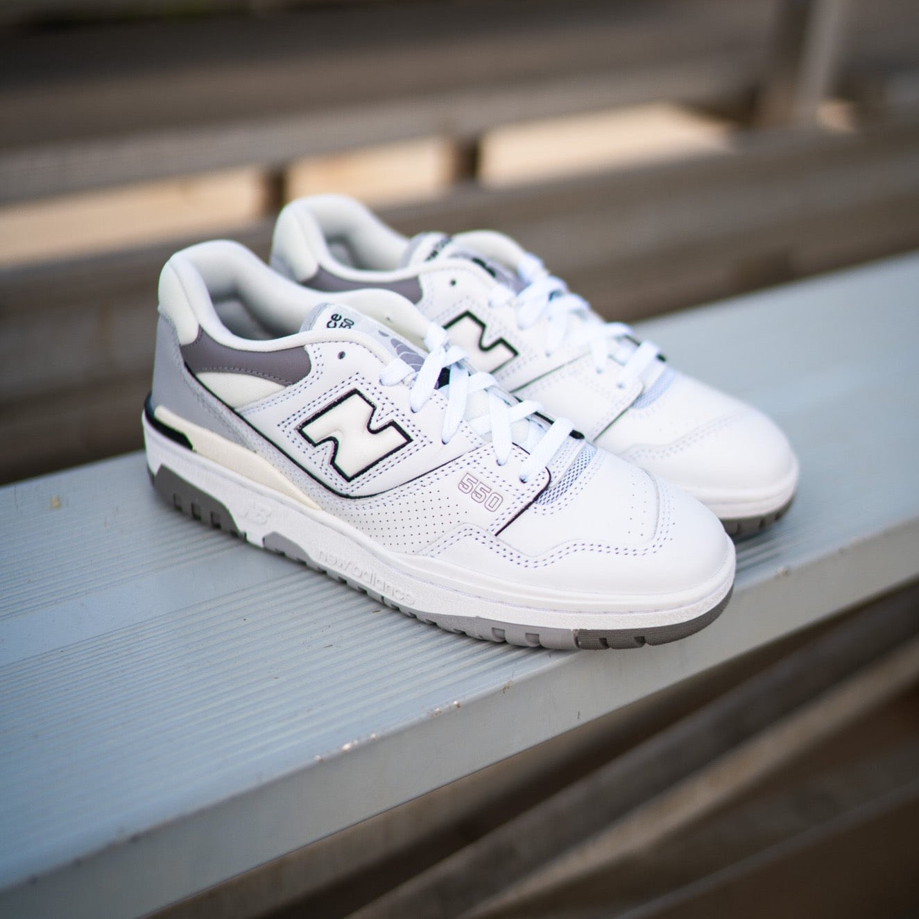 New Balance 550 White Grey BB550PWA