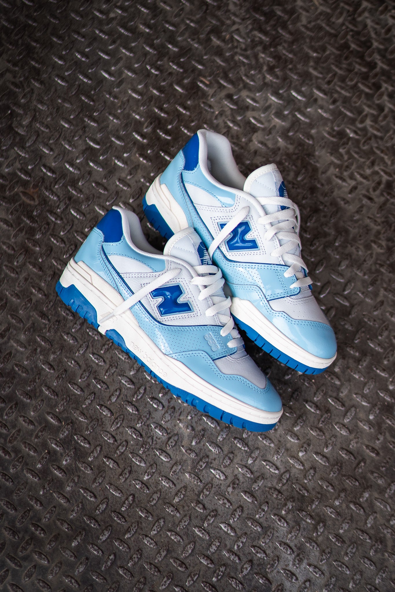 New Balance 550 White Powder Blue | BB550YKE | Men's Athletic Shoes