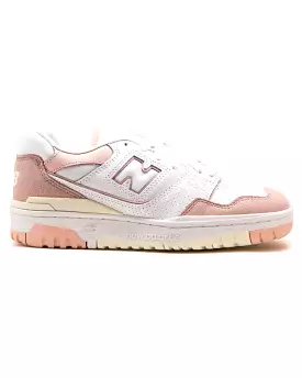 New Balance 550 Women's White Pink Sand - Limited Time Offer