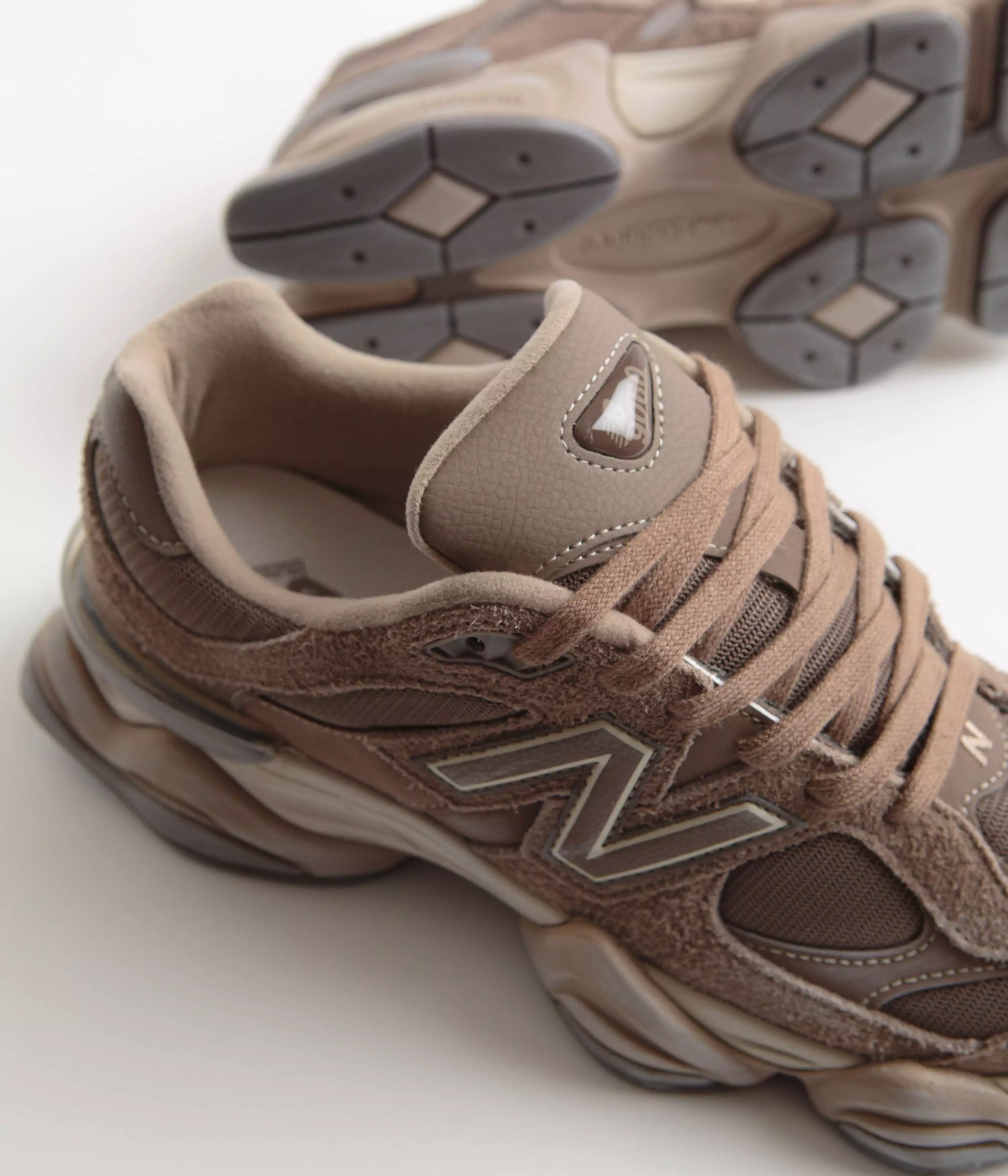 New Balance 9060 Mushroom Dark Mushroom Shoes