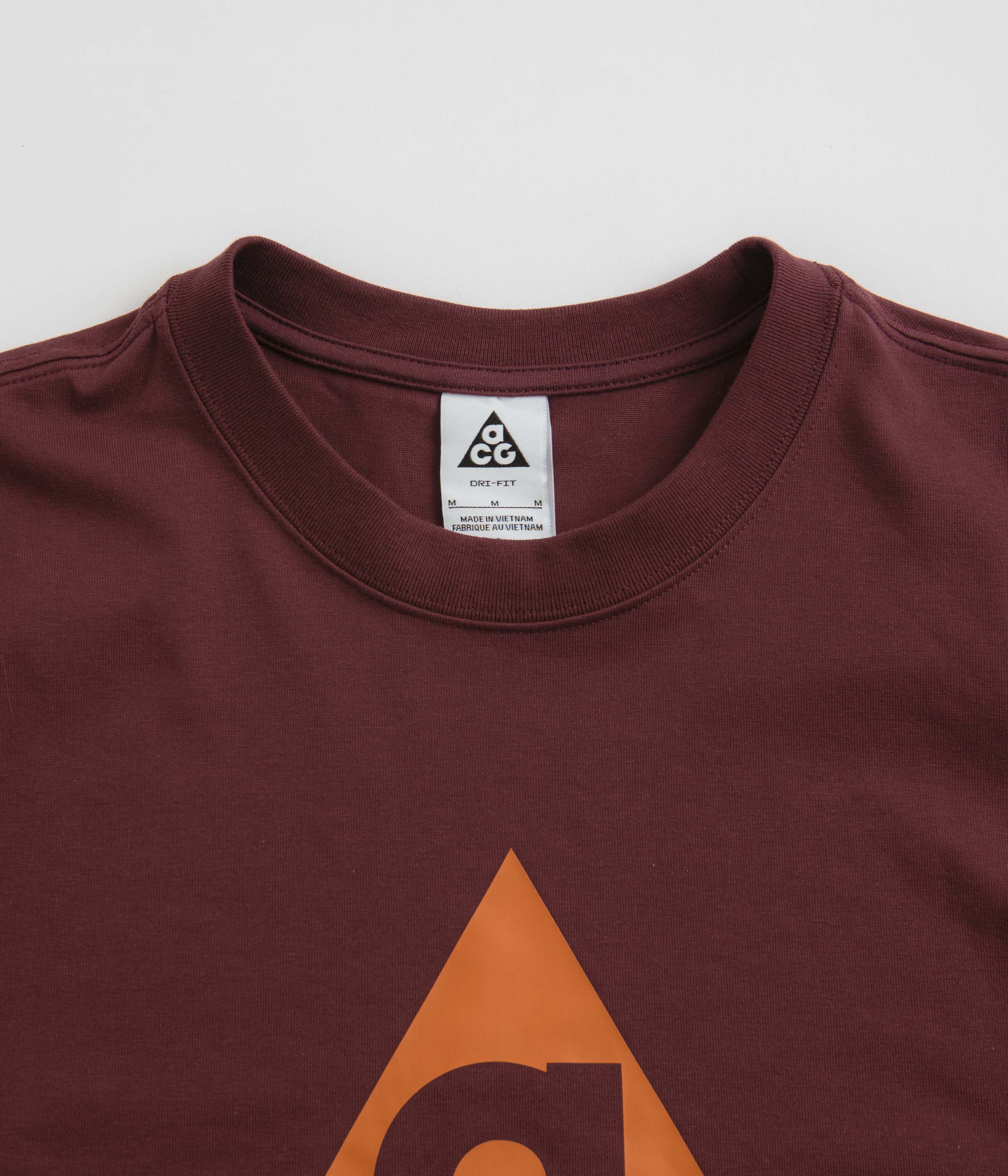 Nike ACG HBR T-Shirt - Deep Red