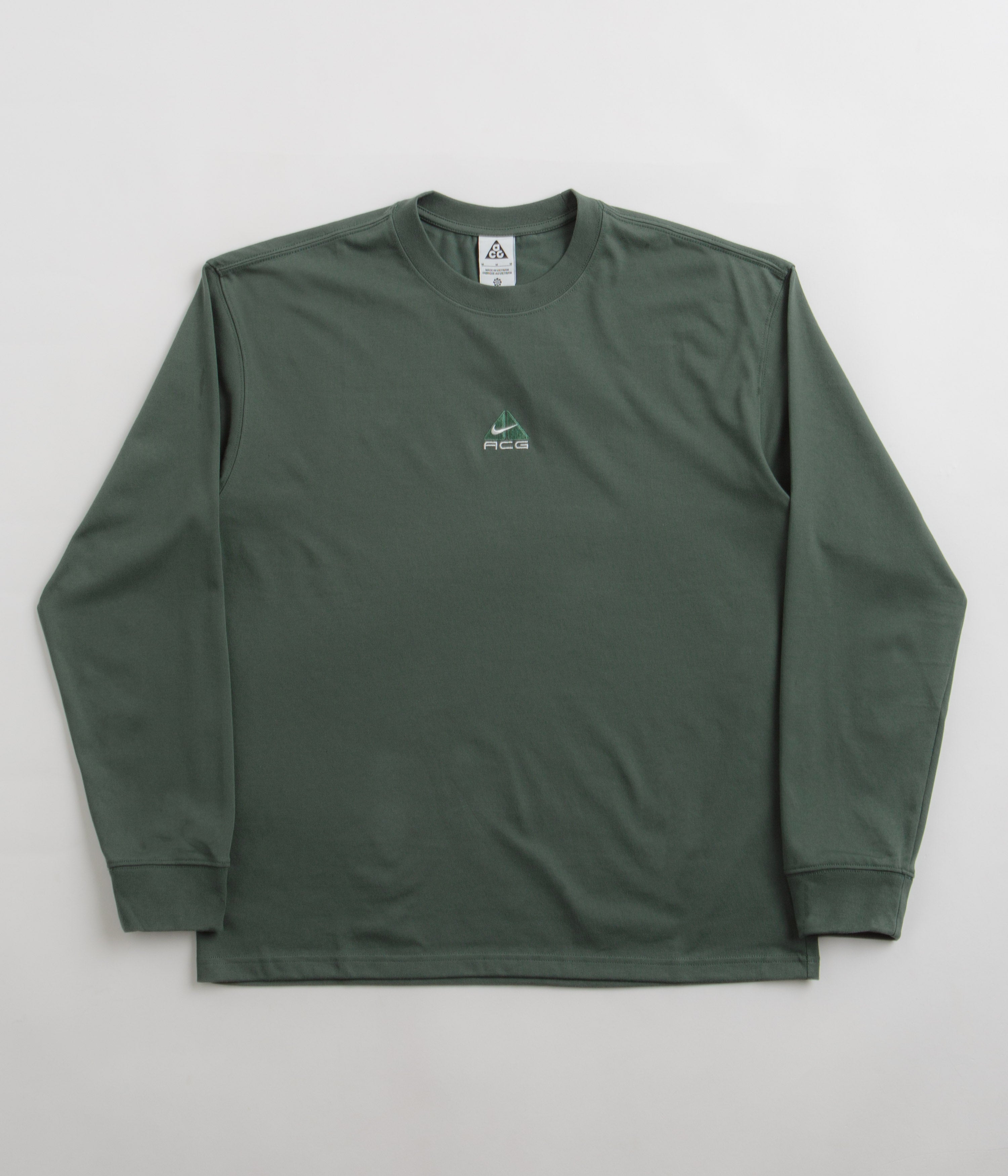 Nike ACG Lungs Long Sleeve T-Shirt - Vintage Green - Buy Online Now!