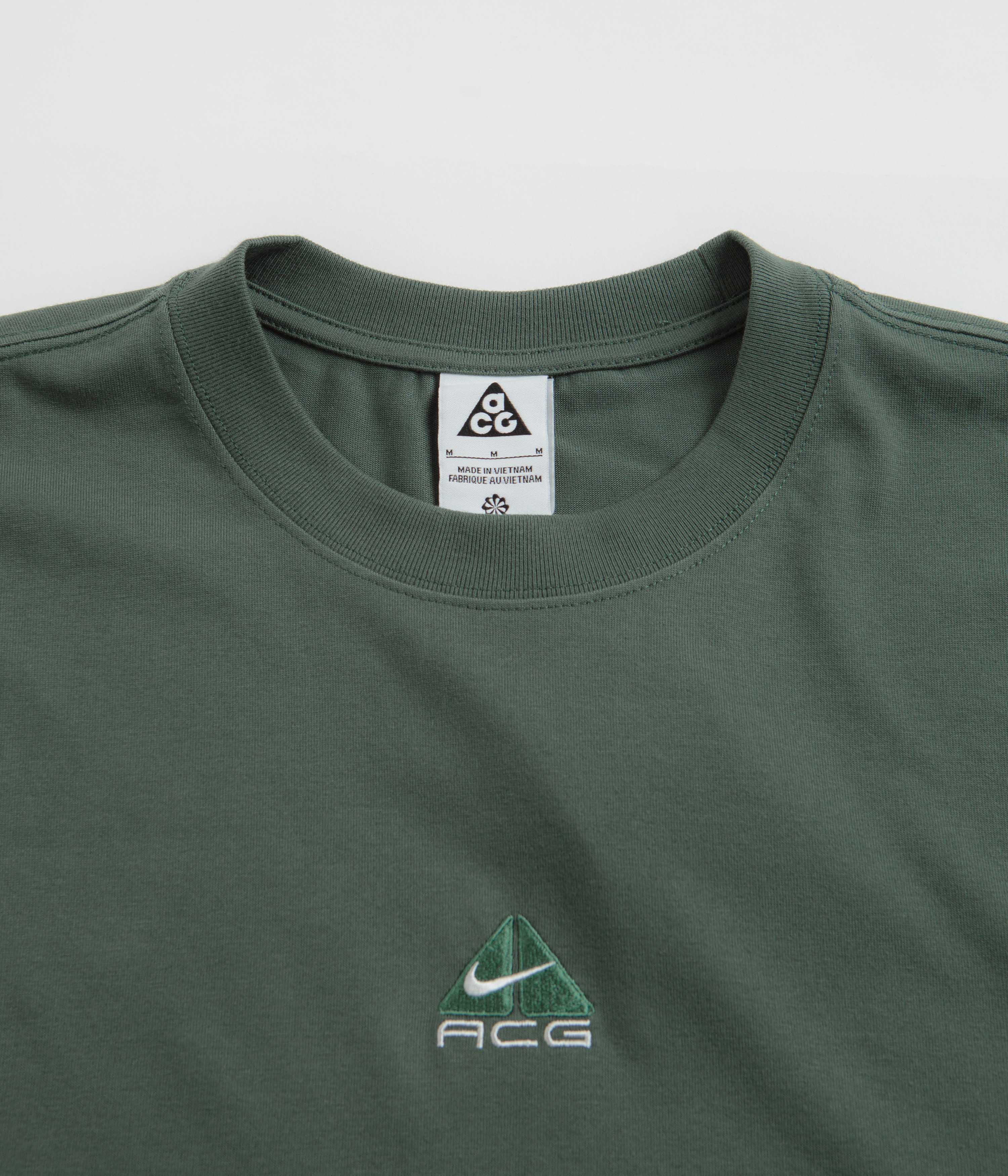 Nike ACG Lungs Long Sleeve T-Shirt - Vintage Green - Buy Online Now!