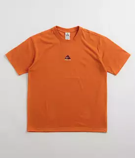 Nike ACG Lungs T-Shirt - Burnt Orange.