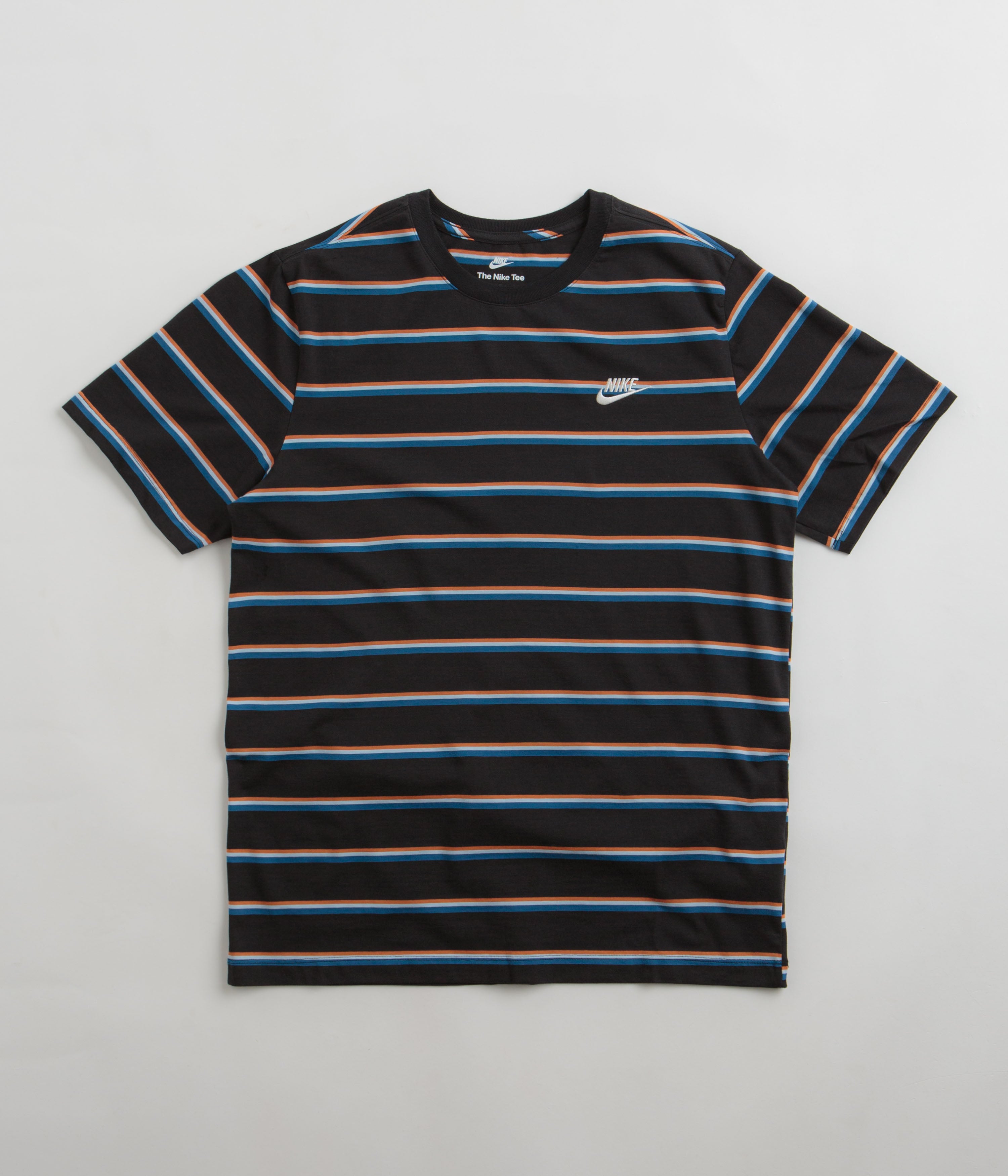 Nike Stripe T-Shirt - Black Sunrise