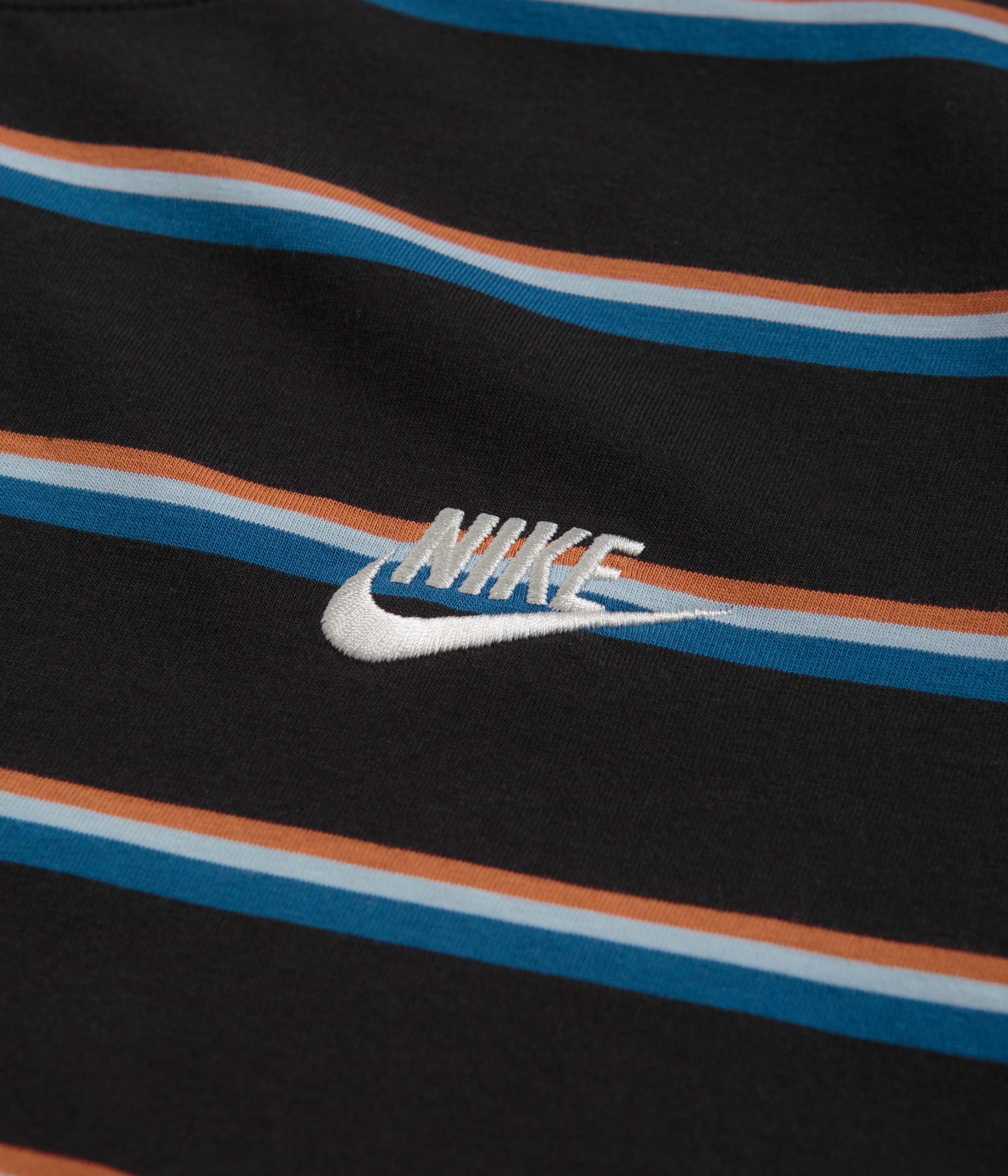 Nike Stripe T-Shirt - Black Sunrise