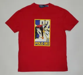 Nwt Polo Ralph Lauren Red Skier Classic Fit T-Shirt