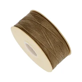 Nymo Nylon Beading Thread, Size B for Delicas, 64 Yard (58 Meter) Spool, Sand Ash - Google SEO optimized version: Nymo Nylon Bea