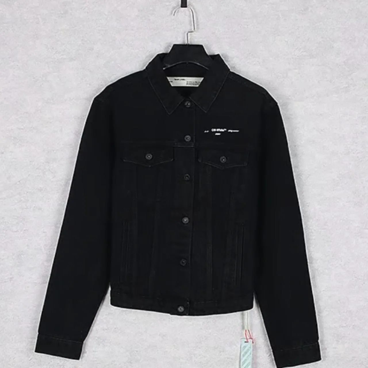 Off-White Black Jacket for Men.