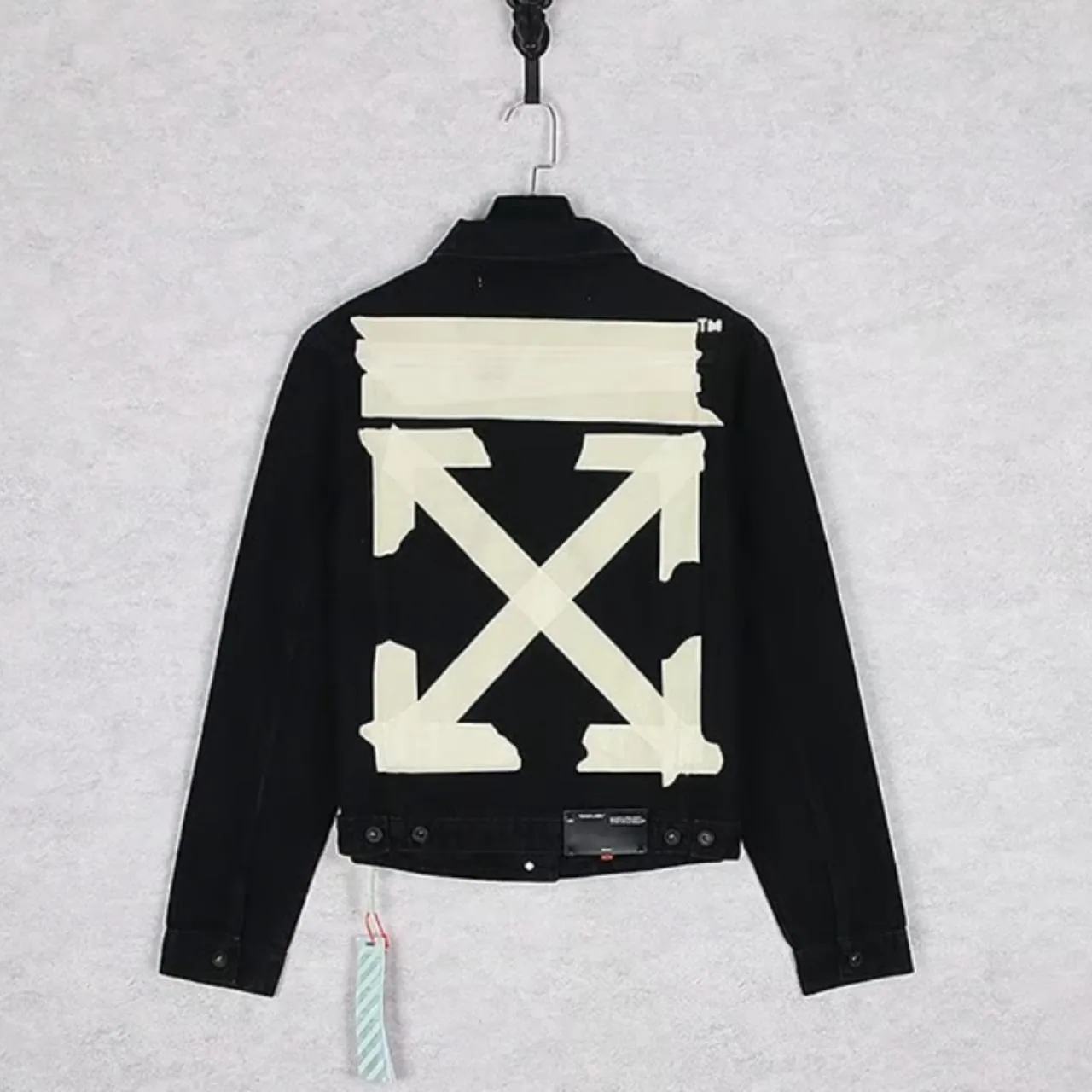 Off-White Black Jacket for Men.