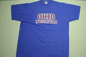 Ohio Wesleyan 80's Vintage T-Shirt - Single Stitch - Made in USA | Collegiate Pacific