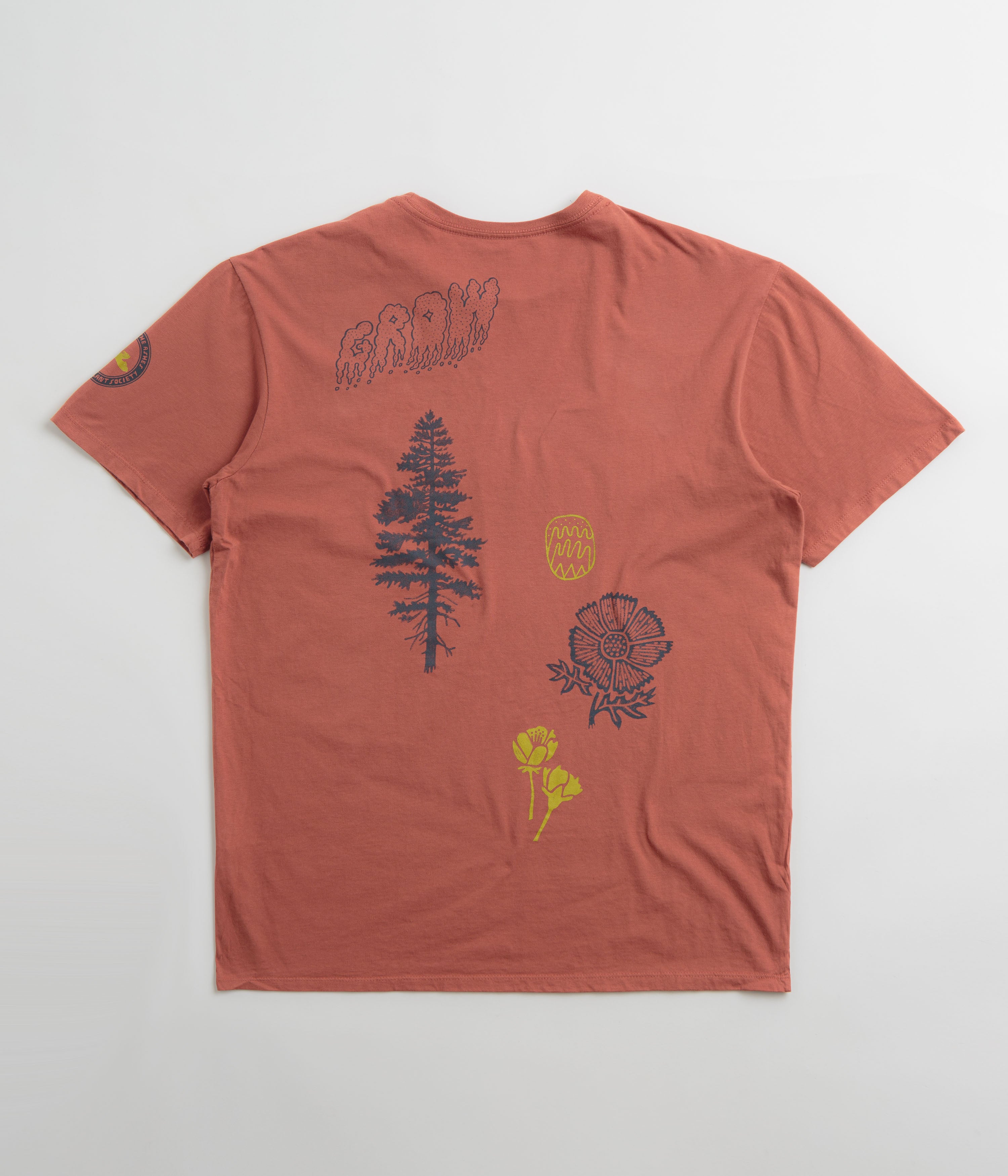 Organic T-Shirt, Patagonia Pyrophytes, Burl Red - Google SEO