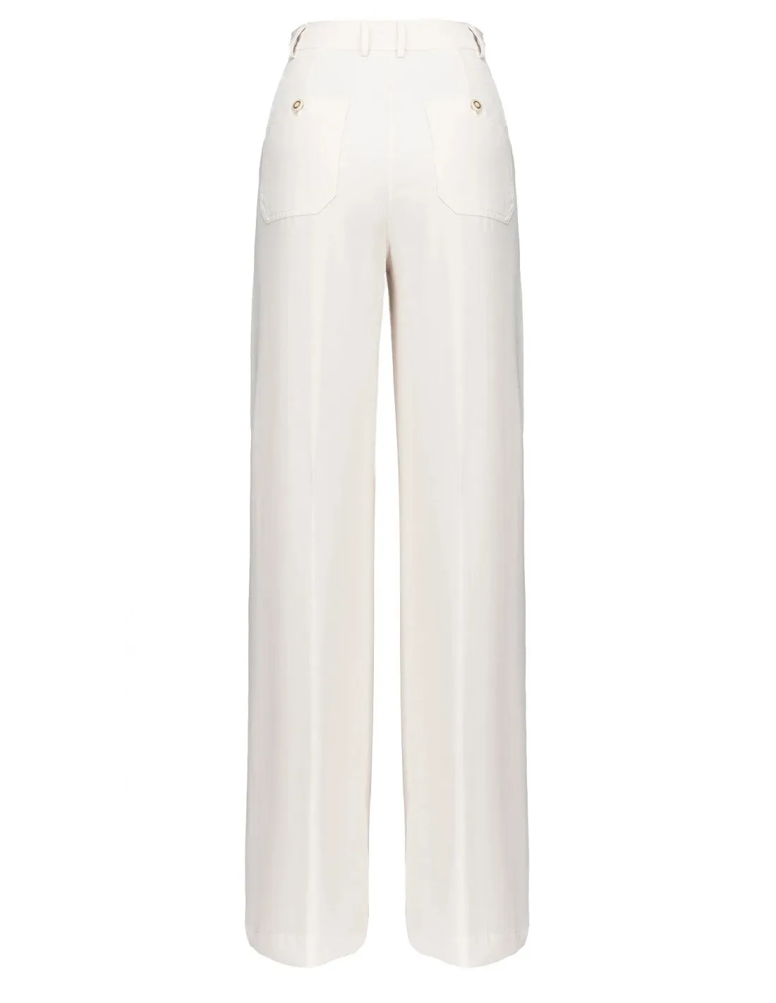 Pantalone donna bianco PE23