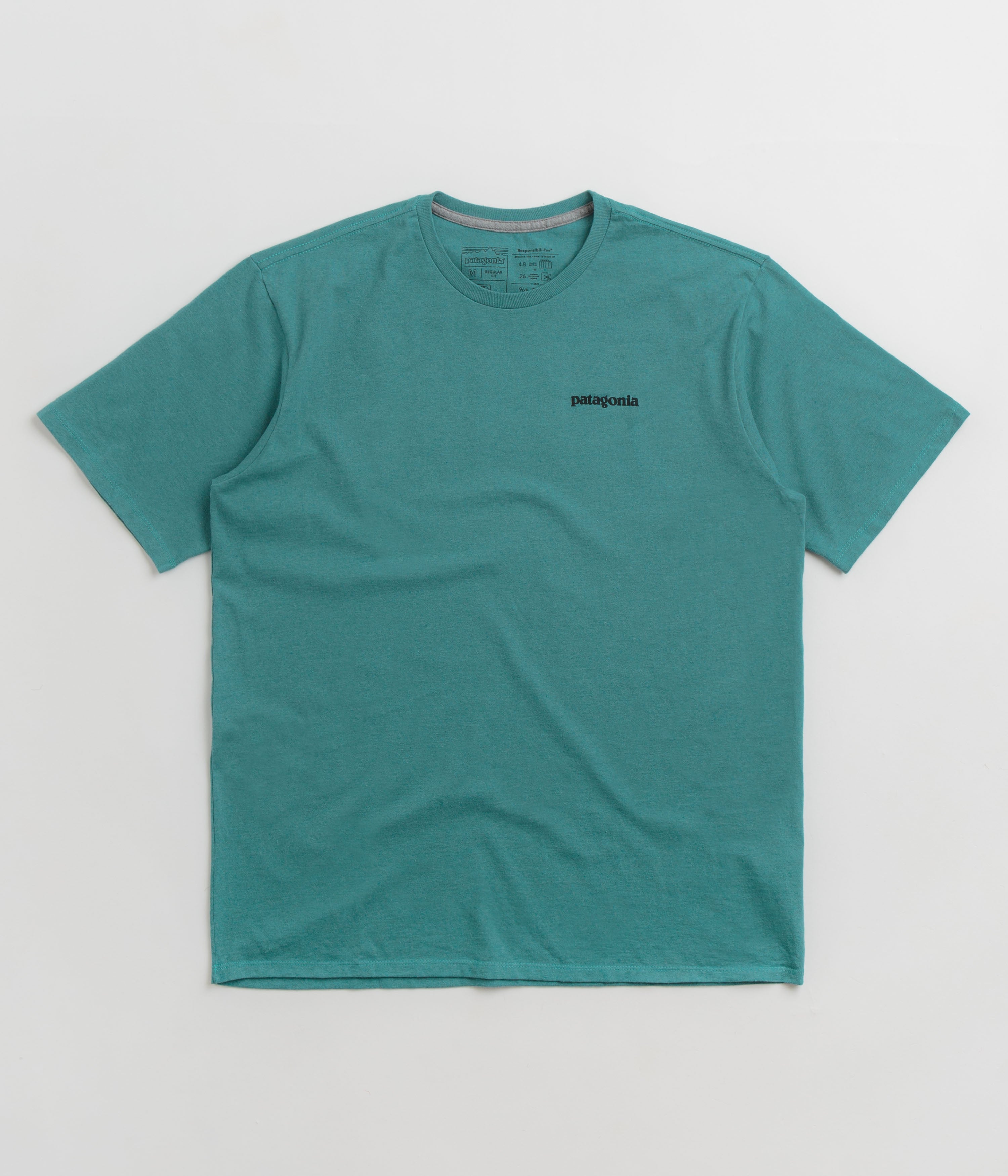 Patagonia Belay Blue P-6 Logo Responsibili-Tee T-Shirt