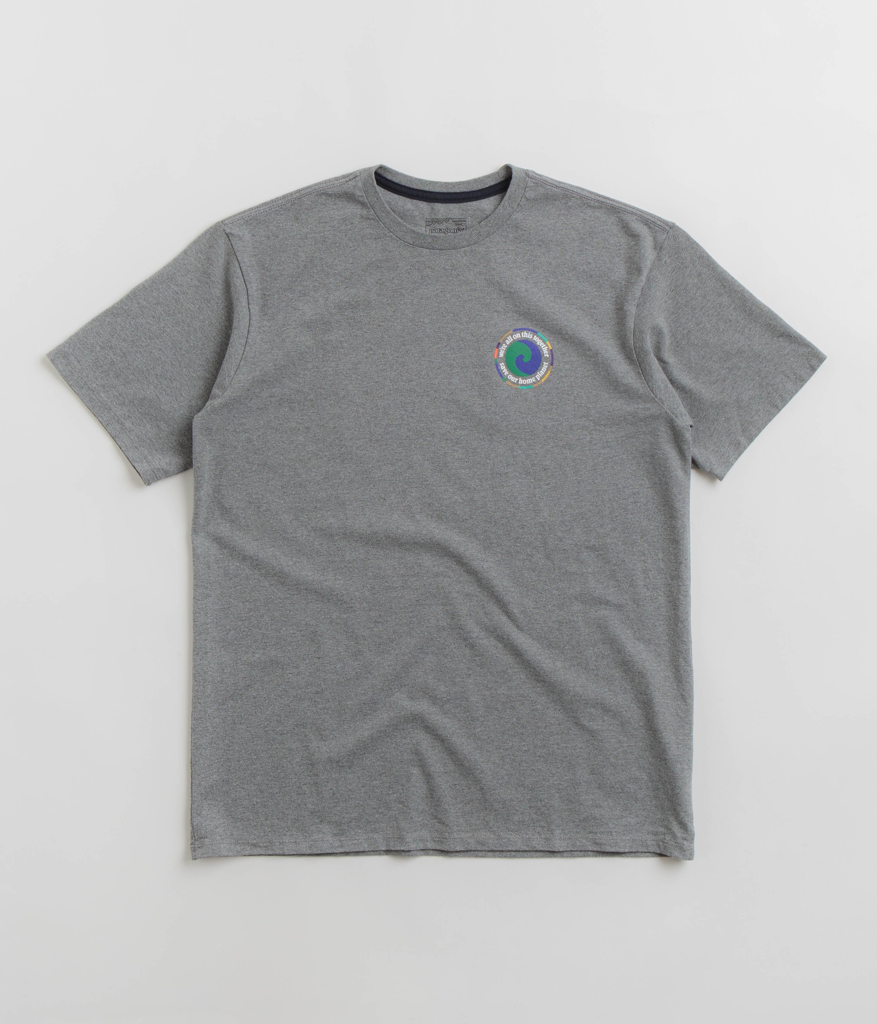 Patagonia Fitz Responsibili-Tee T-Shirt, Gravel Heather.