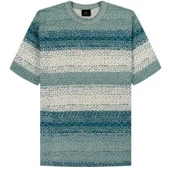 Paul Smith Blue Sun Stitch Printed T-Shirt