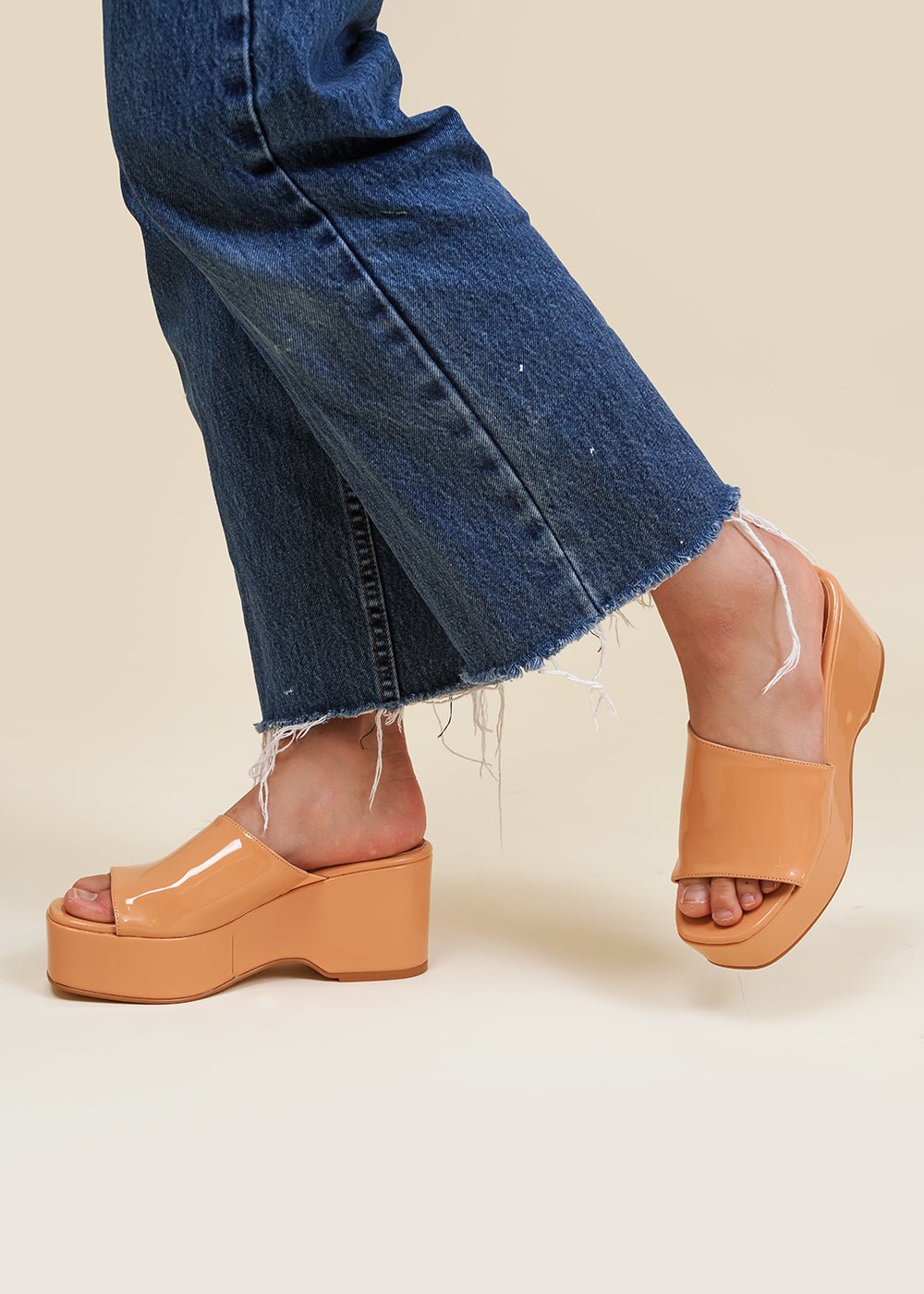 Peach Giuliana Sandals