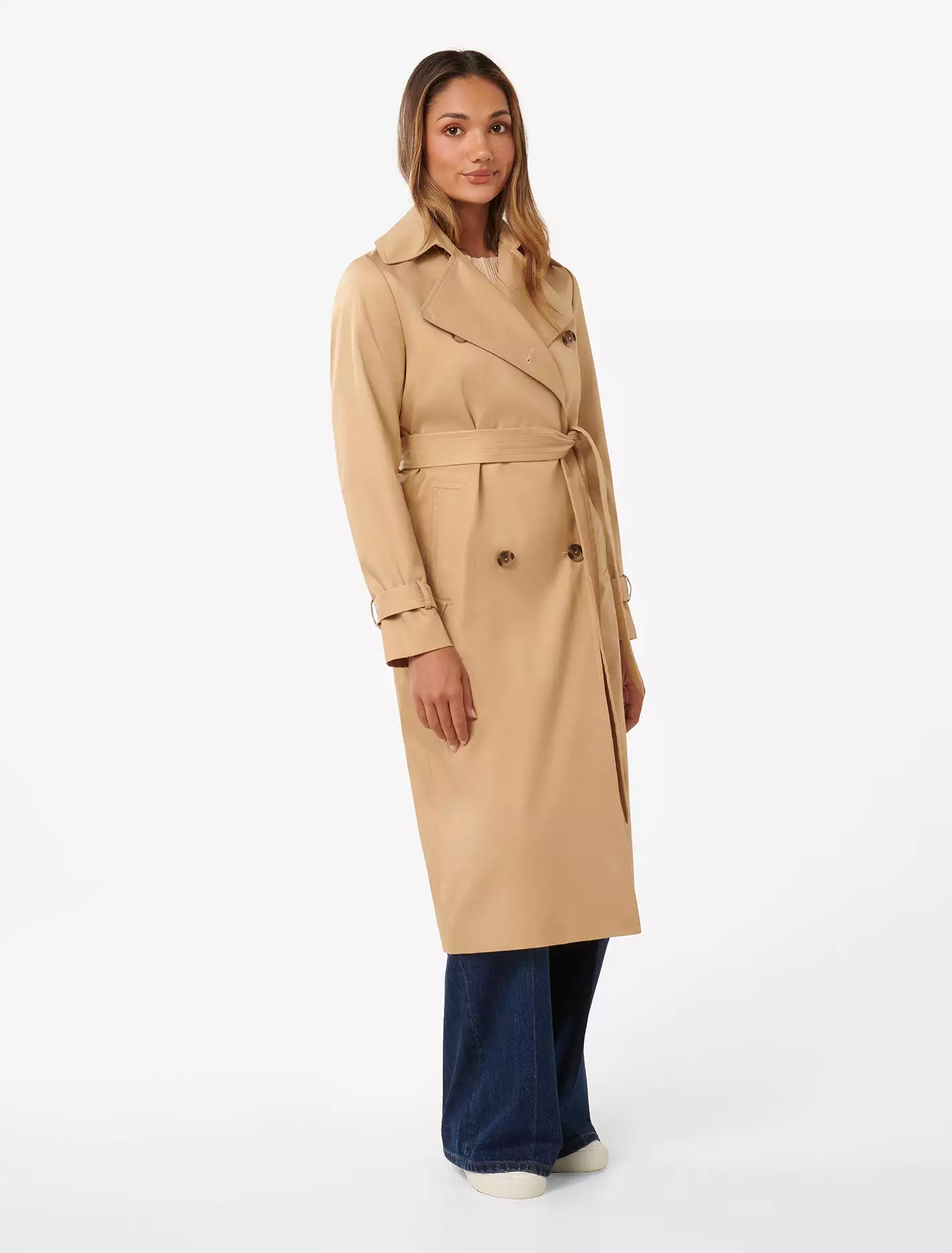 Petite Soft Trench Coat by Payton