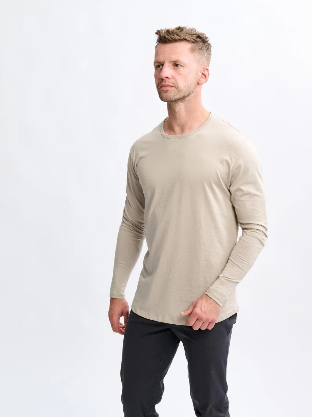 Pima Long Sleeve Tee