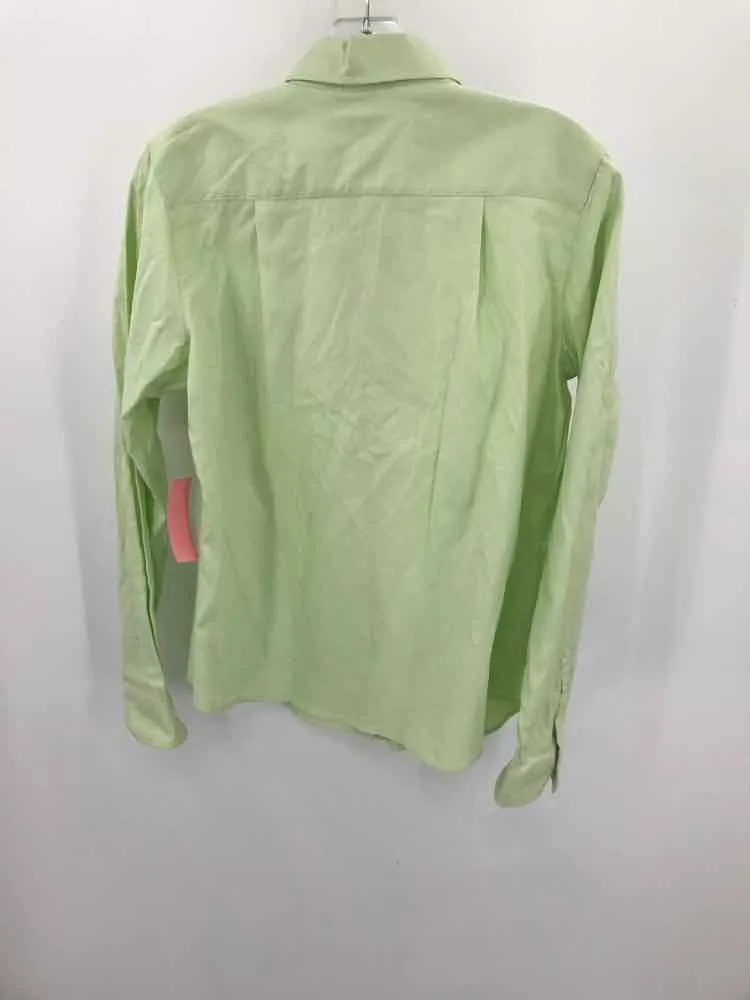 Pre-Owned Lilly Pulitzer Green Button Down Size 6 for Sale.