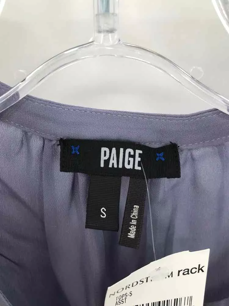 Pre-owned Paige Purple Size Small Shirt