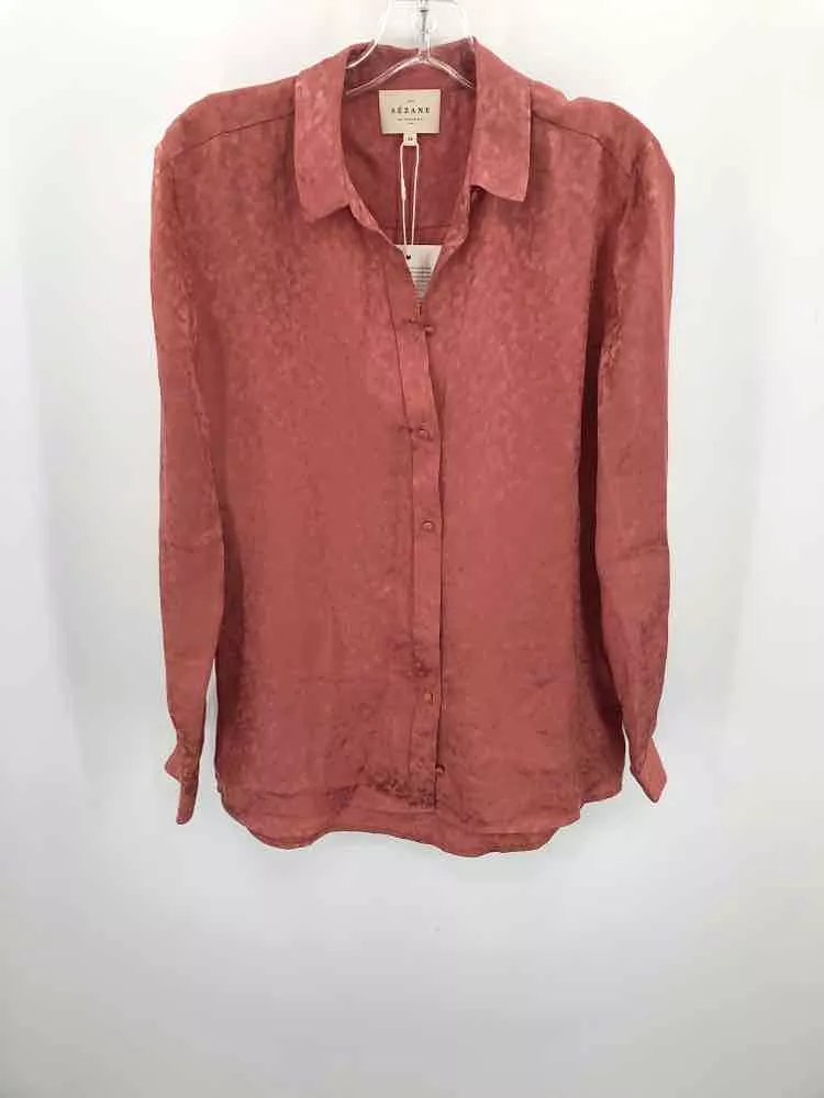 Pre-Owned Sezane Blush Size 36 Shirt