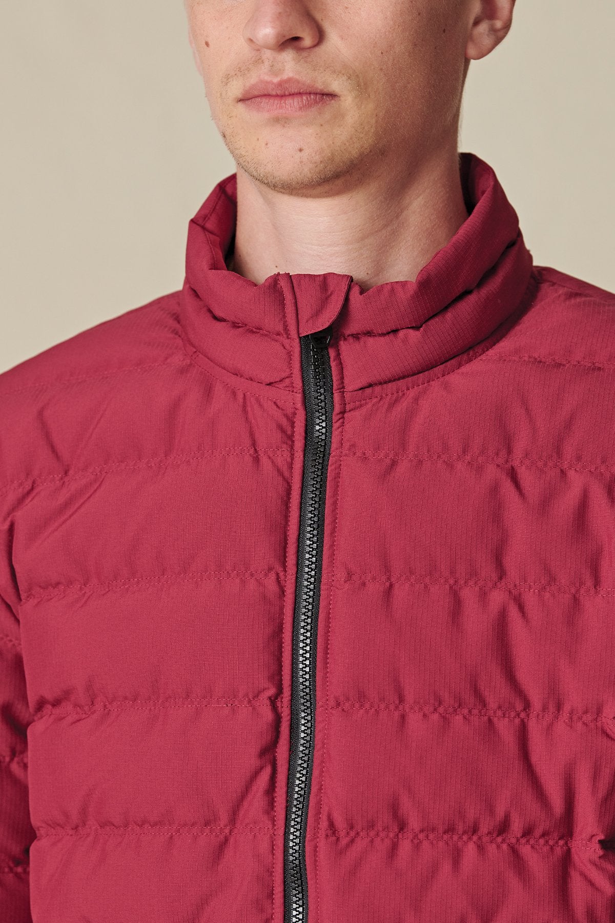 Prime Down Jacket in Rhubarb