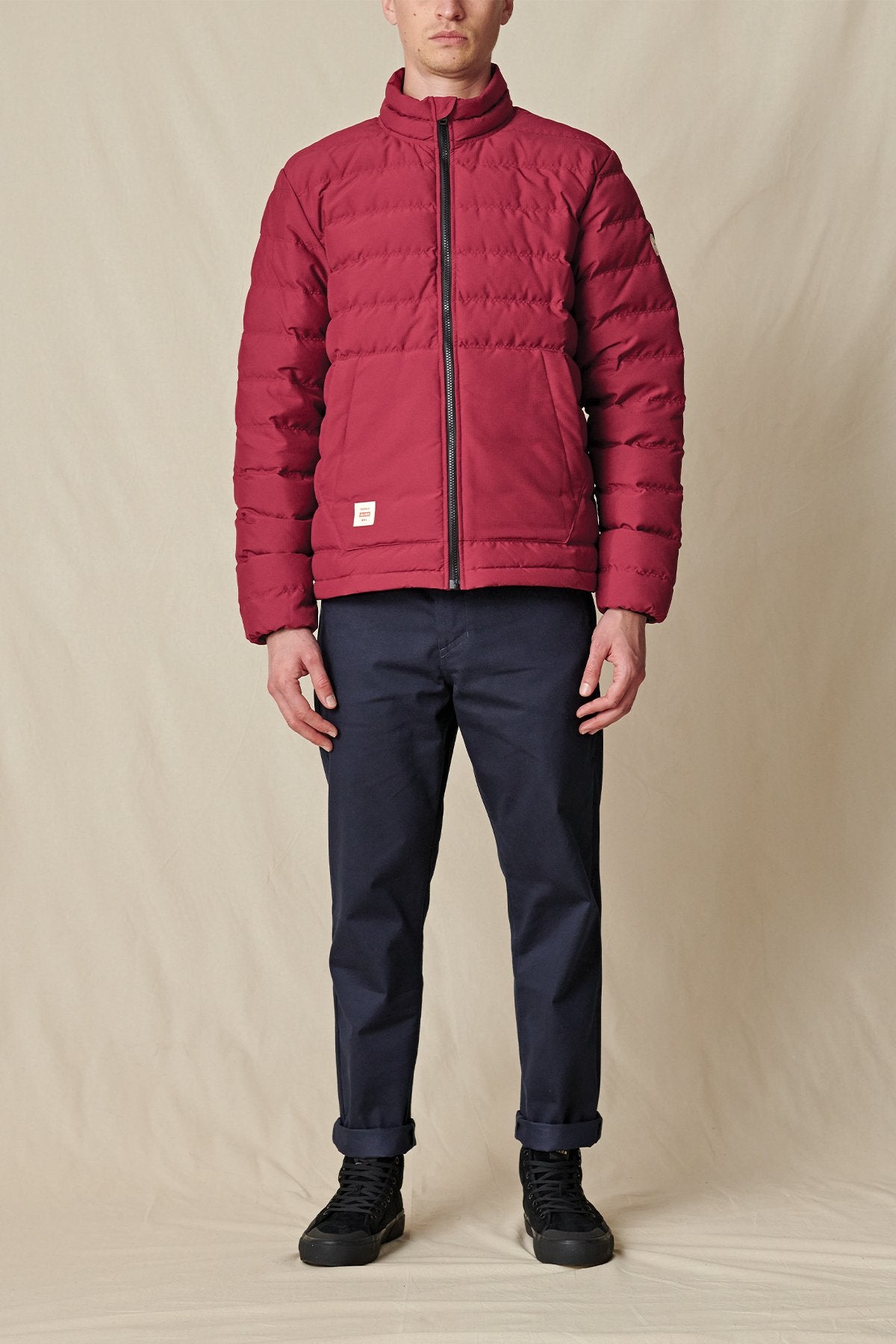 Prime Down Jacket in Rhubarb