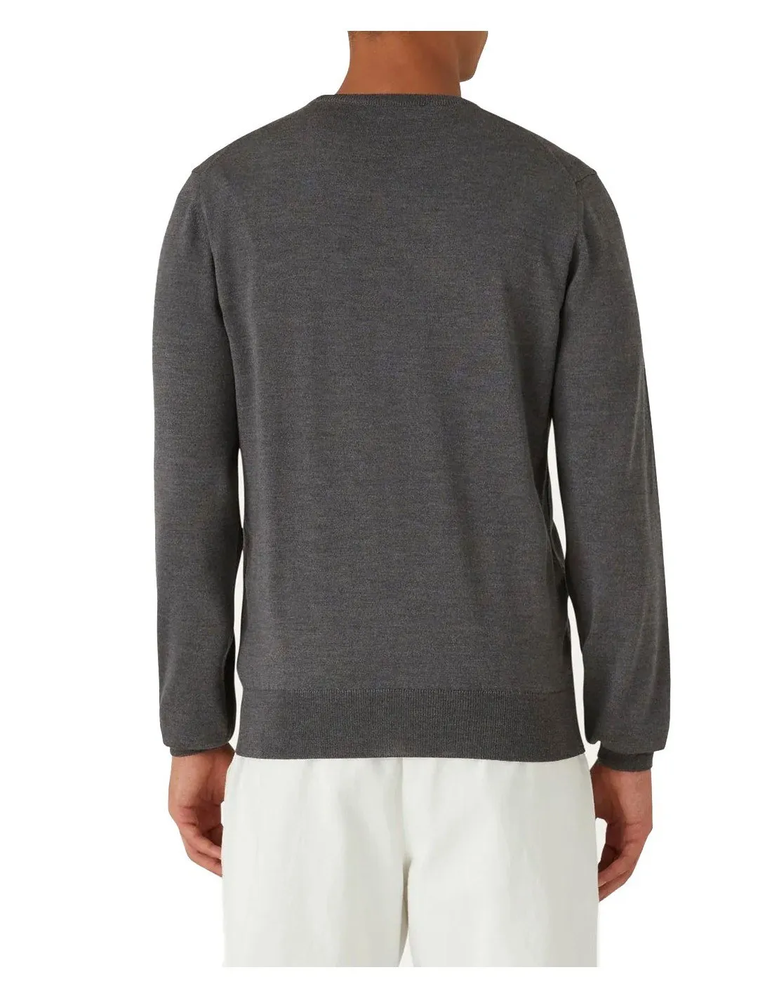 Pullover men's K-way K6113BW Sebastien grey merino