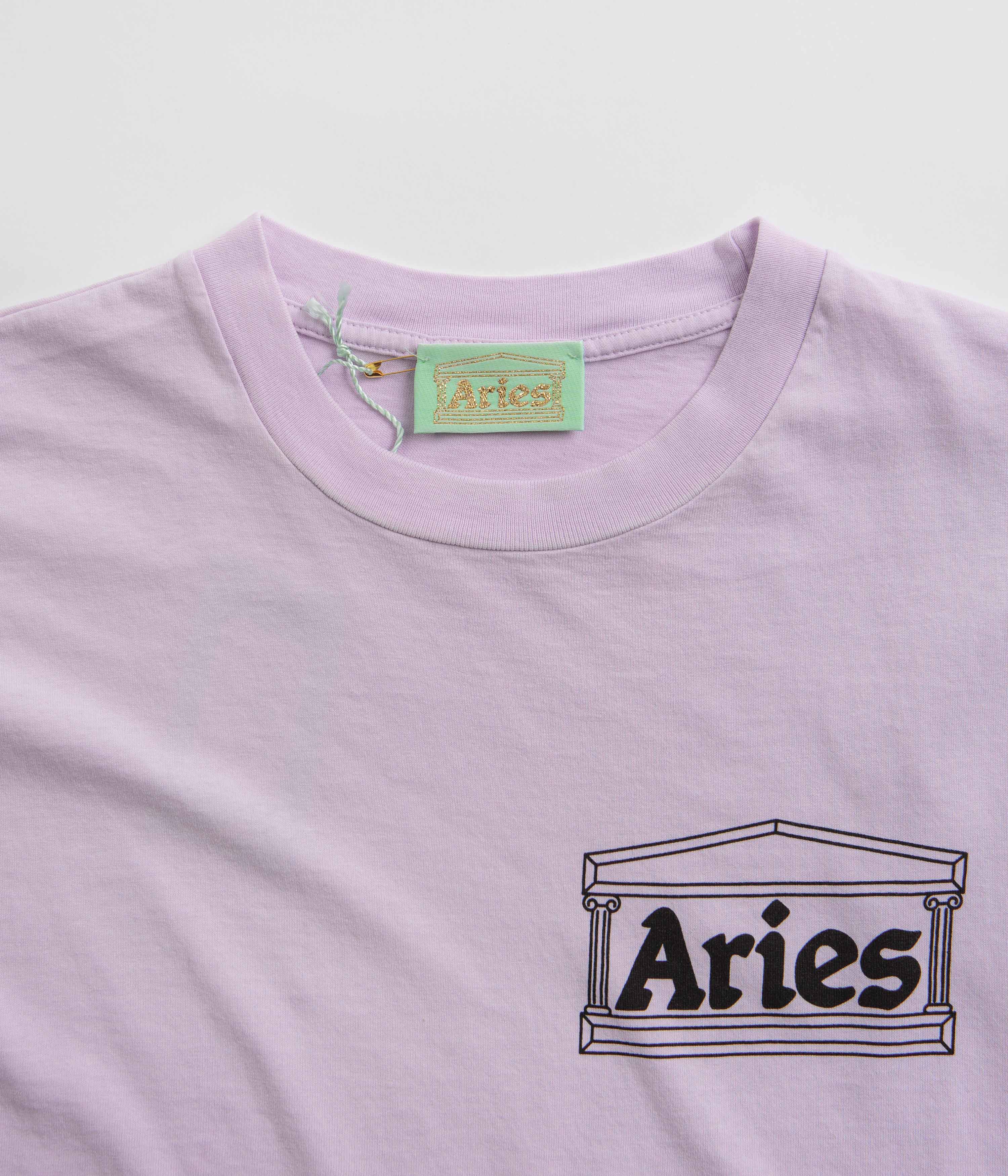 Purple Aries Sunbleached Temple T-Shirt