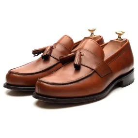 Radley Tan Brown Leather Tassel Loafers UK 9.5 F for Men