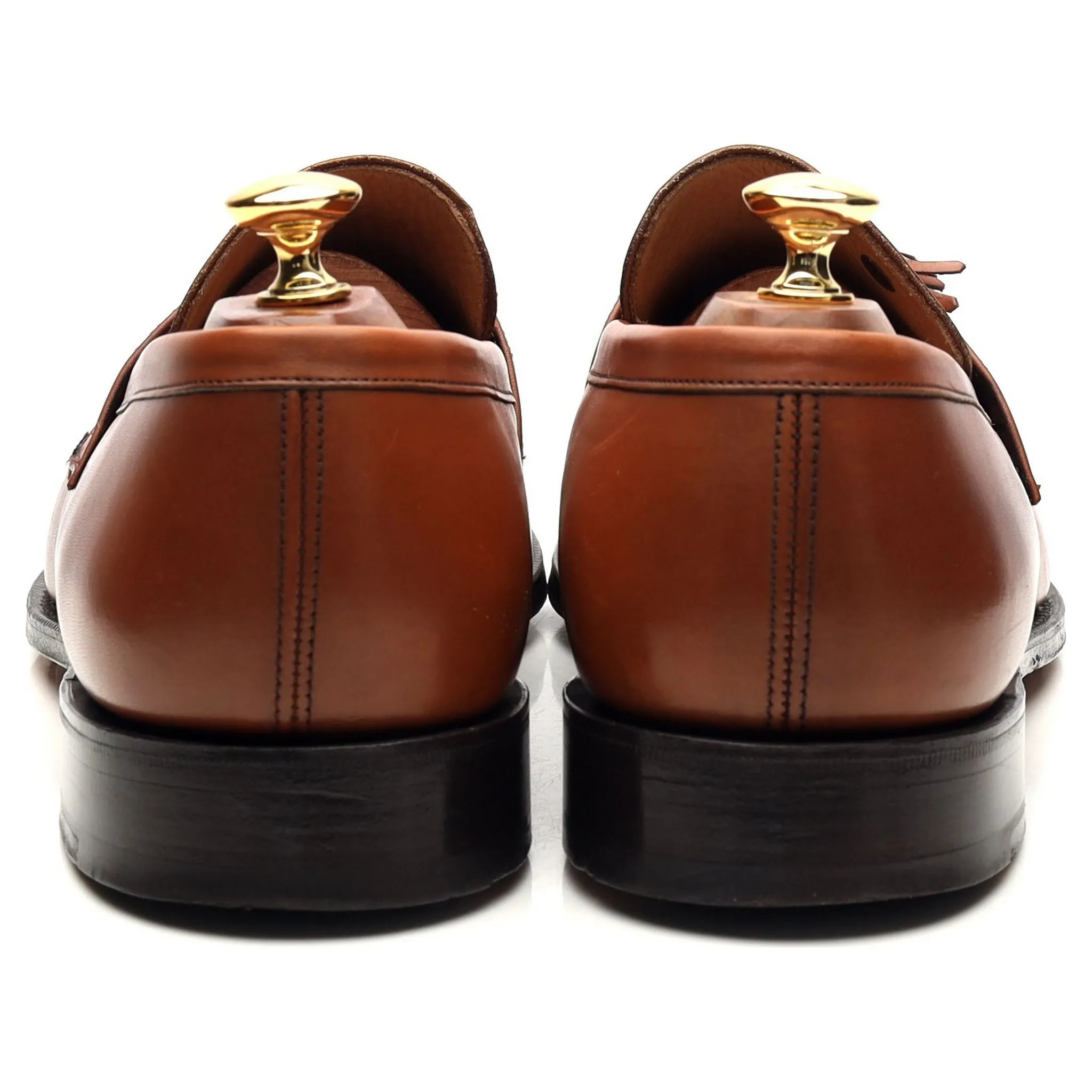 Radley Tan Brown Leather Tassel Loafers UK 9.5 F for Men