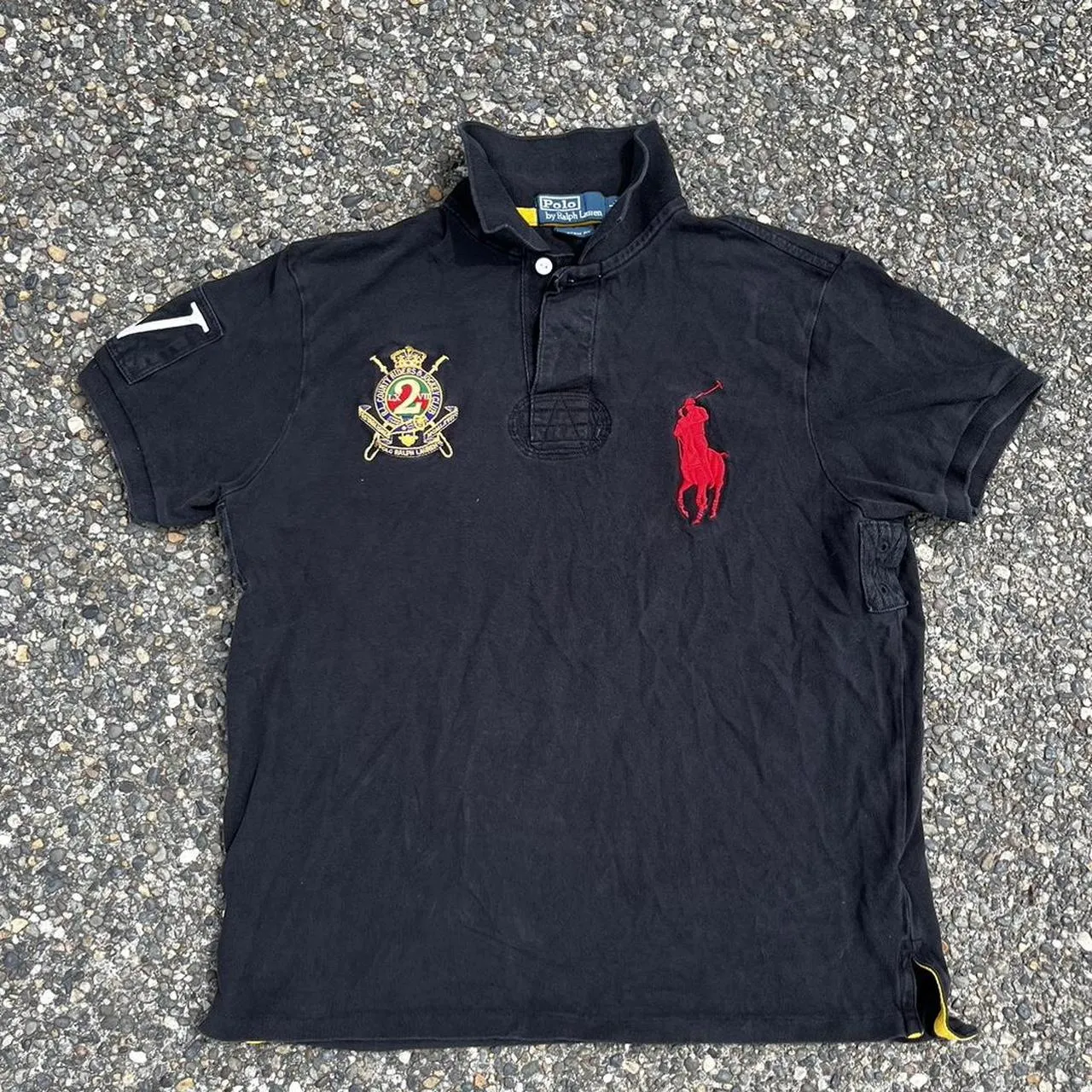 Ralph Lauren Black Men's Polo Shirts