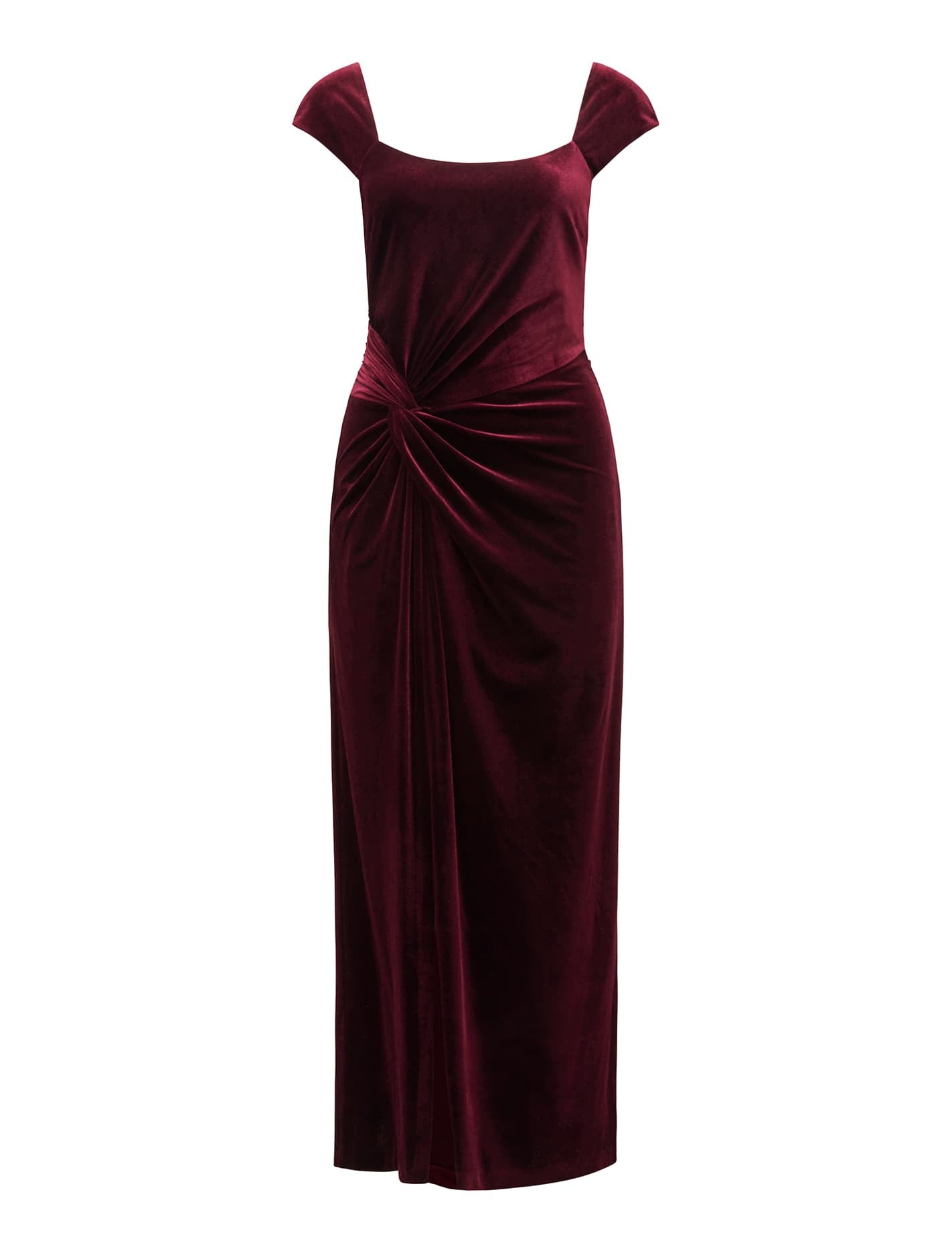 Result: Velvet Cap Sleeve Dress - Lara Collection