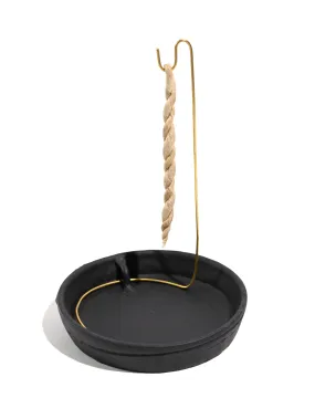 Rope Incense Holder with Traditional Burner - Shop Now!