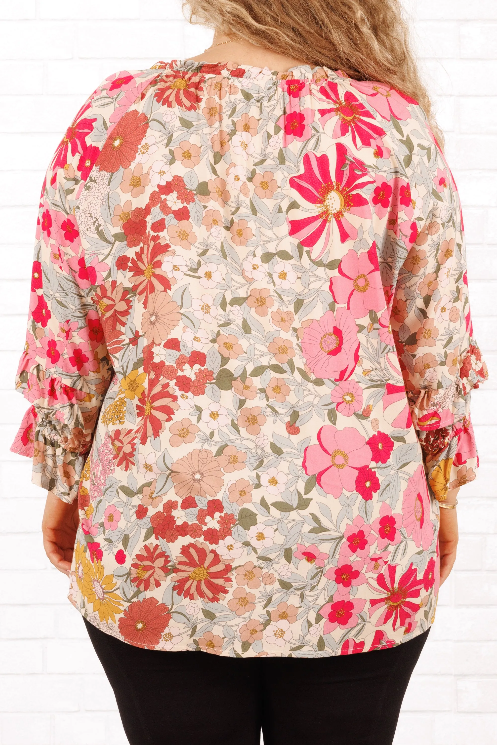 Rose Pink Radiant Blouse