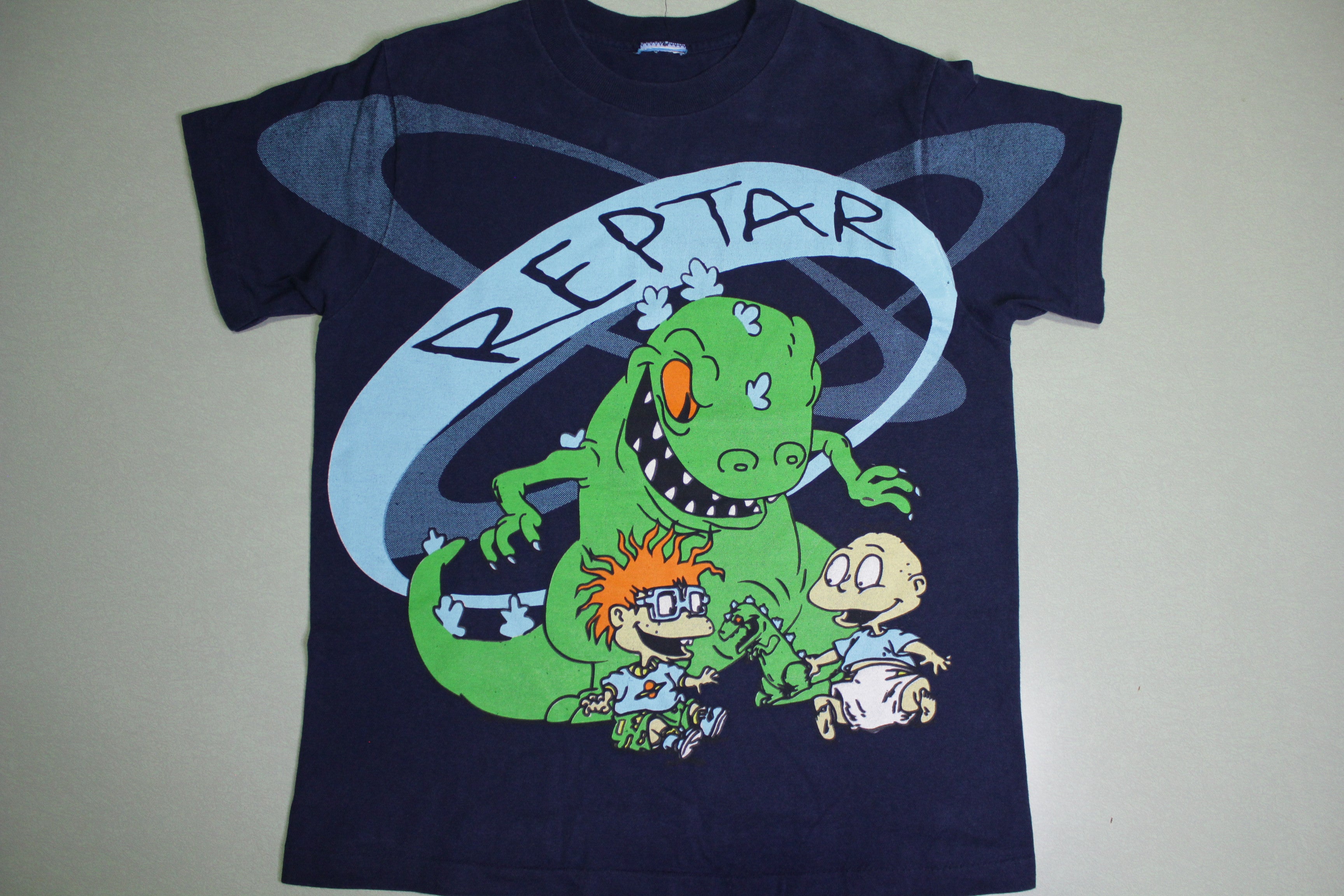 Rugrats Reptar 90s Nickelodeon T-Shirt Vintage Cartoon Promo