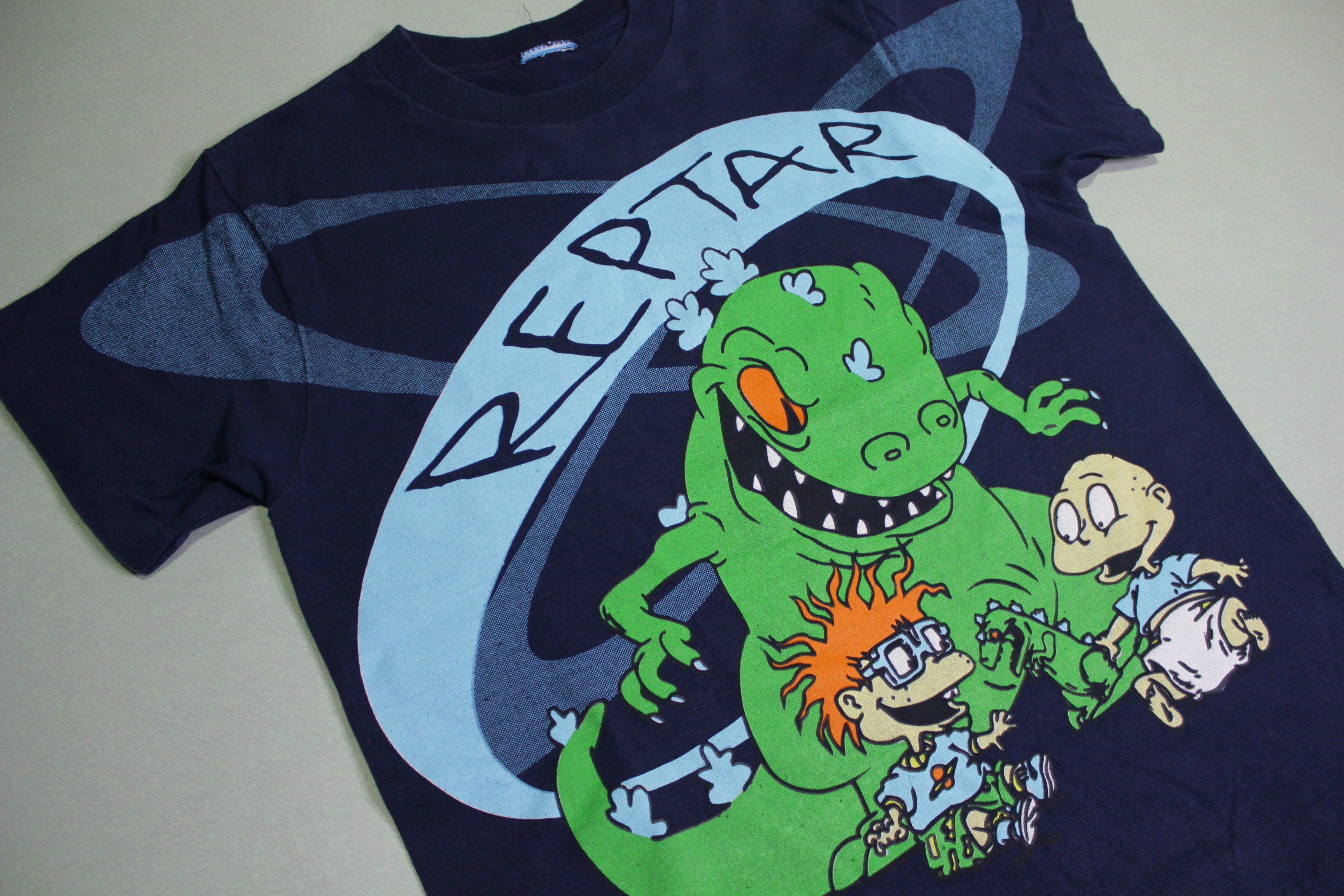 Rugrats Reptar 90s Nickelodeon T-Shirt Vintage Cartoon Promo