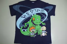 Rugrats Reptar 90s Nickelodeon T-Shirt Vintage Cartoon Promo