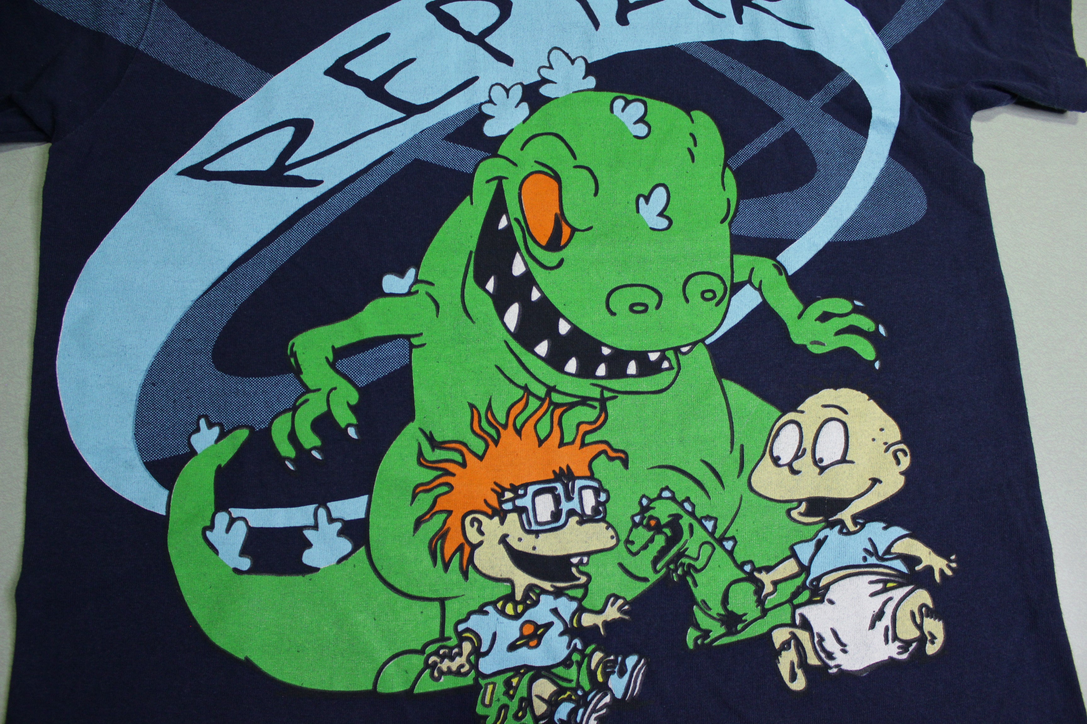 Rugrats Reptar 90s Nickelodeon T-Shirt Vintage Cartoon Promo