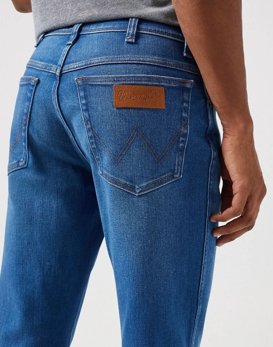 Rustic Wrangler Texas Stretch Denim Jeans