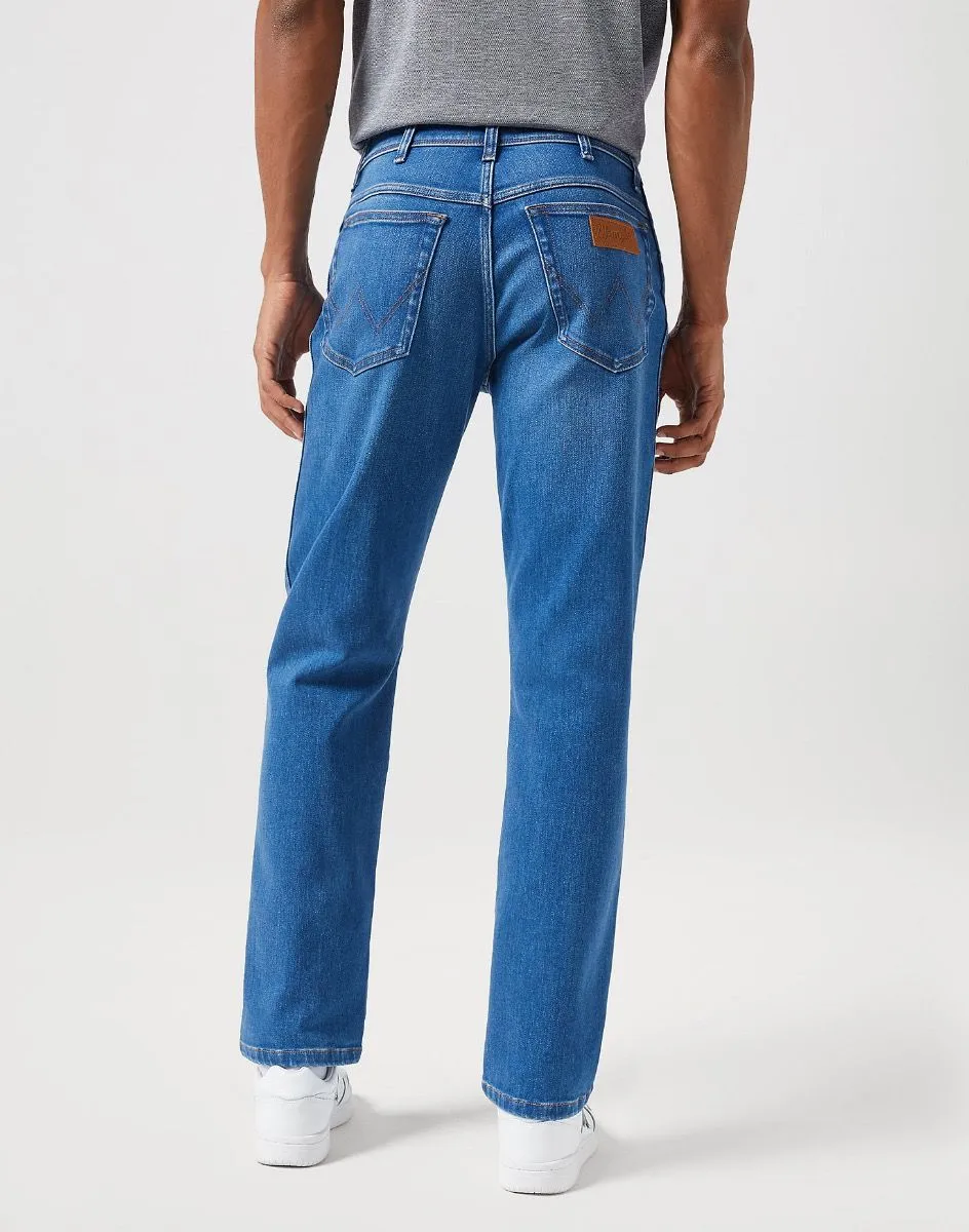 Rustic Wrangler Texas Stretch Denim Jeans