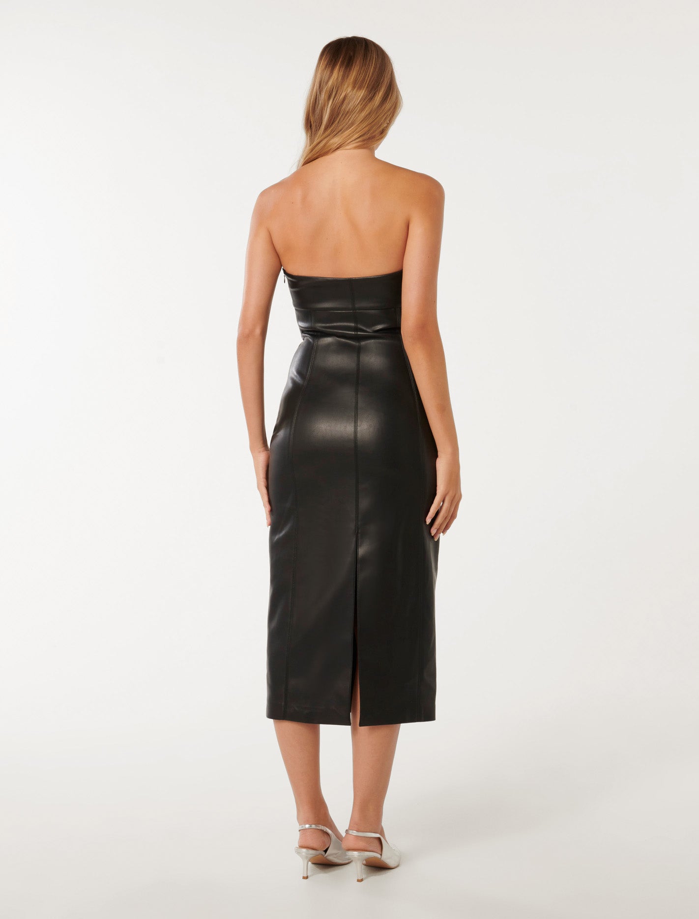 Sabrina Pu strapless dress