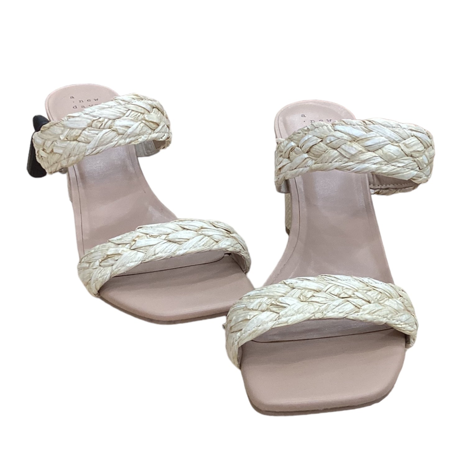 Sandals with Block Heels - Size 10 by A New Day.