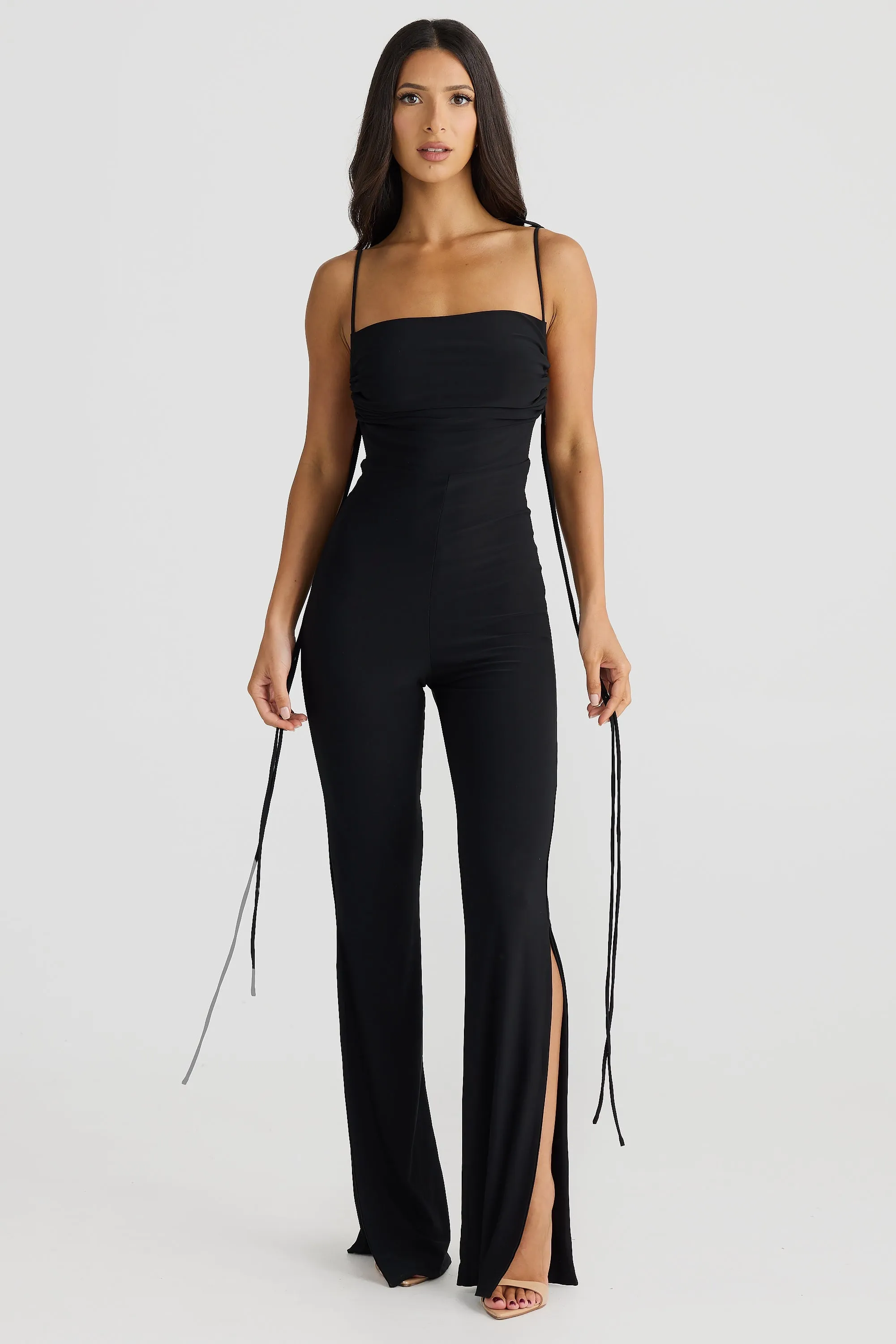 Black Selene Multi-Way Jumpsuit