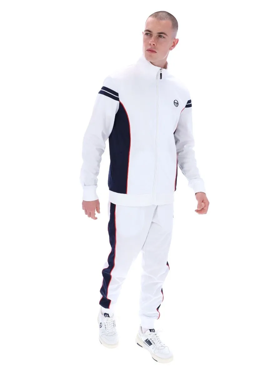 Sergio Tacchini White Fjord Track Jacket