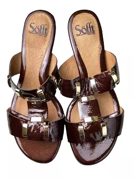 Sofft Size 8 Sandals with Block Heels